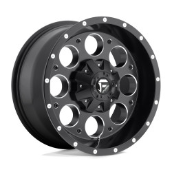 Fuel D525 REVOLVER felni 18x9 6x135/6x139.7 106.1 ET-12, Matt fekete