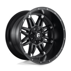 Fuel D531 HOSTAGE felni 22x12 8x165.1 125.1 ET-44, Matt fekete