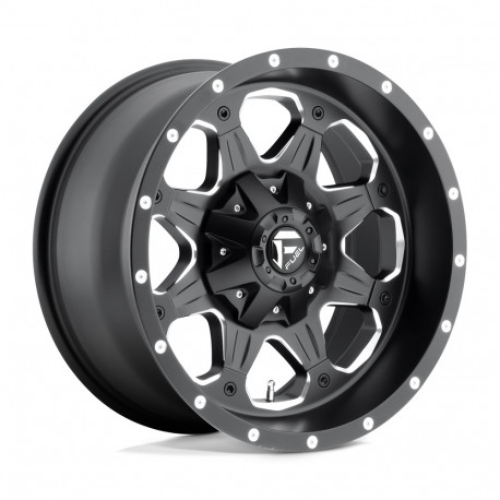Alufelnik Fuel Fuel D534 BOOST felni 17x9 8x165.1 125.1 ET-12, Matt fekete | race-shop.hu