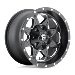 Fuel D534 BOOST felni 17x9 6x135/6x139.7 106.1 ET-12, Matt fekete