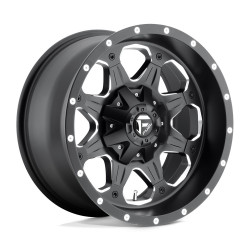 Fuel D534 BOOST felni 18x9 5x114.3/5x127 78.1 ET-12, Matt fekete