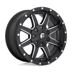 Fuel D538 MAVERICK felni 17x9 8x165.1 125.1 ET-12, Matt fekete