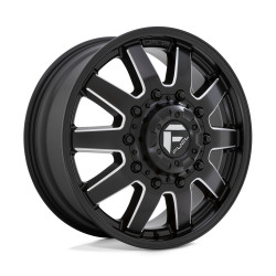 Fuel D538 MAVERICK felni 24x8.25 8x165.1 121.5 ET105, Matt fekete
