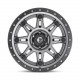 Alufelnik Fuel Fuel D568 HOSTAGE III felni 18x9 6x139.7 108 ET20, Matt metal | race-shop.hu
