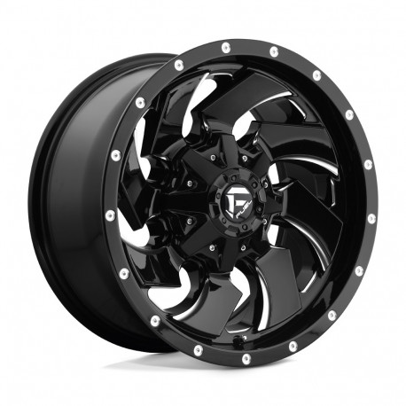 Alufelnik Fuel Fuel D574 CLEAVER felni 20x12 8x165.1 125.1 ET-44, FénIgen fekete | race-shop.hu