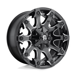 Fuel D578 BATTLE AXE felni 22x12 8x170 125.1 ET-44, FénIgen fekete