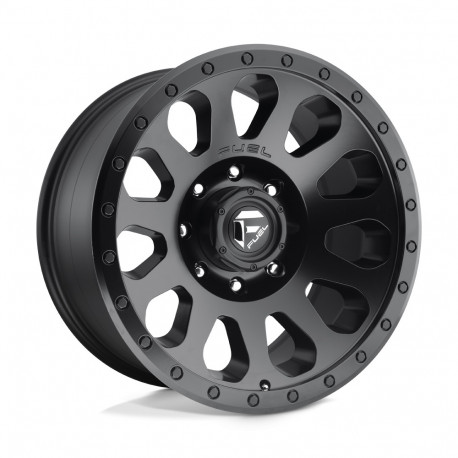 Alufelnik Fuel Fuel D579 VECTOR felni 20x10 8x165.1 125.1 ET-18, Matt fekete | race-shop.hu