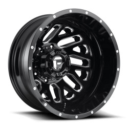 Fuel D581 TRITON felni 22x8.25 8x200 142 ET-201, FénIgen fekete
