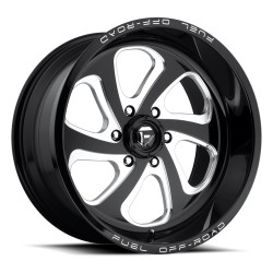 Fuel D587 FLOW felni 18x9 8x165.1 125.1 ET20, FénIgen fekete