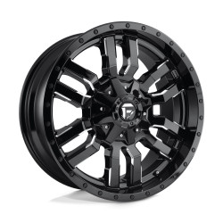 Fuel D595 SLEDGE felni 20x12 6x135/6x139.7 106.1 ET-44, FénIgen fekete