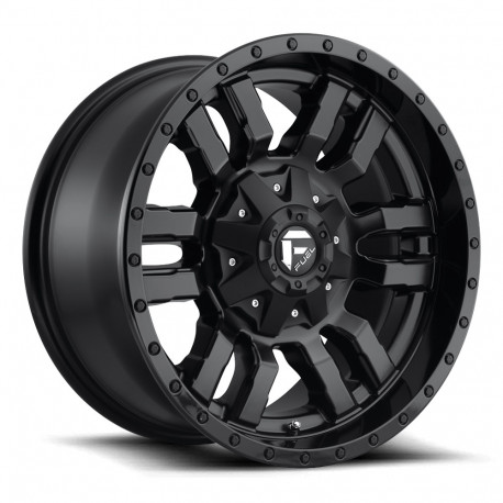 Alufelnik Fuel Fuel D596 SLEDGE felni 17x8 6x139.7 106.1 ET35, Matt fekete | race-shop.hu