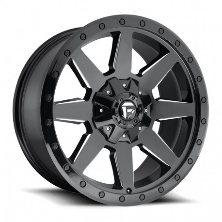 Alufelnik Fuel Fuel D597 WILDCAT felni 17x9 6x135/6x139.7 106.1 ET1, FénIgen fekete | race-shop.hu
