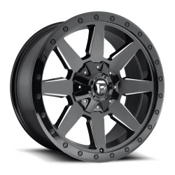 Fuel D597 WILDCAT felni 20x9 8x165.1 125.1 ET1, FénIgen fekete