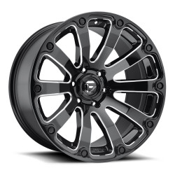 Fuel D598 DIESEL felni 20x10 8x165.1 125.1 ET-18, FénIgen fekete