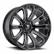 Alufelnik Fuel Fuel D598 DIESEL felni 20x9 5x139.7 108 ET1, FénIgen fekete | race-shop.hu