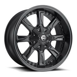 Fuel D604 HYDRO felni 18x9 6x135/6x139.7 106.1 ET20, Matt fekete
