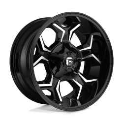 Fuel D606 AVENGER felni 20x10 5x139.7/5x150 110.1 ET-18, FénIgen fekete