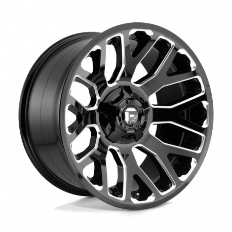 Alufelnik Fuel Fuel D607 WARRIOR felni 20x9 8x170 125.1 ET1, FénIgen fekete | race-shop.hu