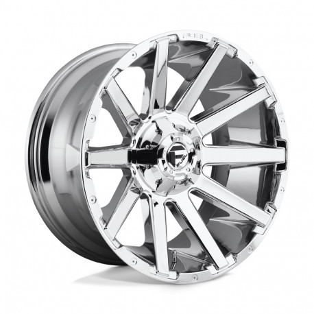 Alufelnik Fuel Fuel D614 CONTRA felni 20x9 6x135/6x139.7 106.1 ET20, króm | race-shop.hu