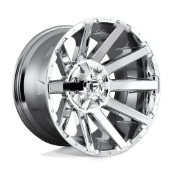 Fuel D614 CONTRA felni 22x12 8x170 125.1 ET-44, króm