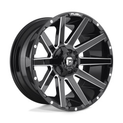 Fuel D615 CONTRA felni 20x9 8x180 124.2 ET1, FénIgen fekete
