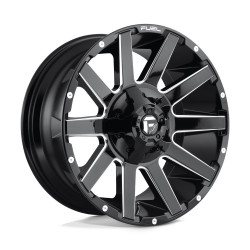 Fuel D615 CONTRA felni 20x9 8x180 124.2 ET20, FénIgen fekete