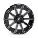 Alufelnik Fuel Fuel D615 CONTRA felni 20x9 5x139.7/5x150 110.1 ET20, FénIgen fekete | race-shop.hu