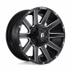 Alufelnik Fuel Fuel D616 CONTRA felni 20x9 8x170 125.1 ET20, Matt fekete | race-shop.hu