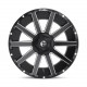 Alufelnik Fuel Fuel D616 CONTRA felni 22x10 8x170 125.1 ET-18, Matt fekete | race-shop.hu