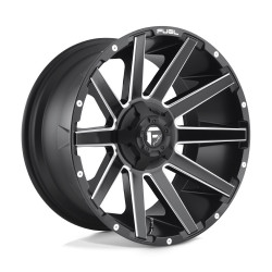 Fuel D616 CONTRA felni 22x12 6x135/6x139.7 106.1 ET-43, Matt fekete