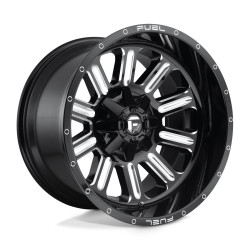 Fuel D620 HARDLINE felni 17x9 8x165.1 125.1 ET1, FénIgen fekete