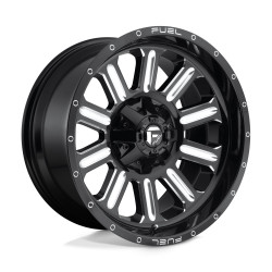 Fuel D620 HARDLINE felni 20x10 8x180 124.2 ET-18, FénIgen fekete