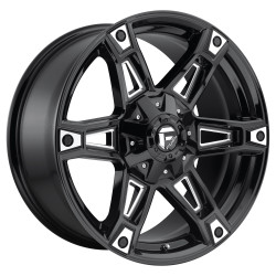 Fuel D622 DAKAR felni 20x9 5x139.7/5x150 110.1 ET1, FénIgen fekete