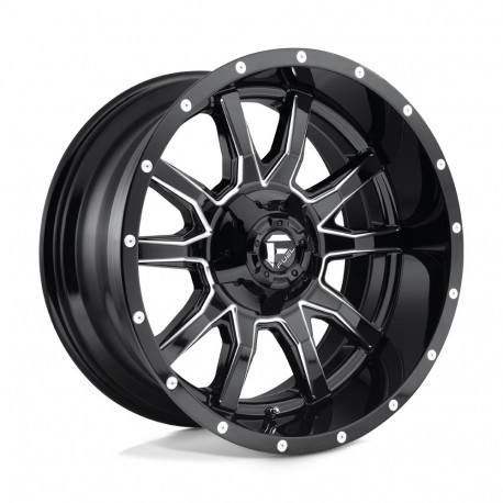 Alufelnik Fuel Fuel D627 VANDAL felni 20x9 6x135/6x139.7 106.1 ET1, FénIgen fekete | race-shop.hu