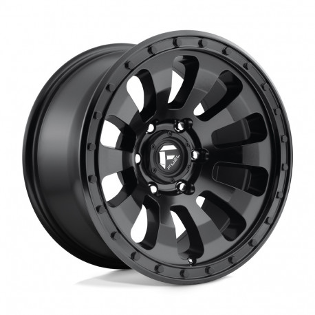 Alufelnik Fuel Fuel D630 TACTIC felni 16x8 6x139.7 108 ET1, Matt fekete | race-shop.hu