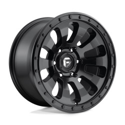 Fuel D630 TACTIC felni 18x9 5x127 78.1 ET1, Matt fekete