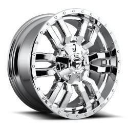 Fuel D631 SLEDGE felni 22x10 6x135/6x139.7 106.1 ET10, króm
