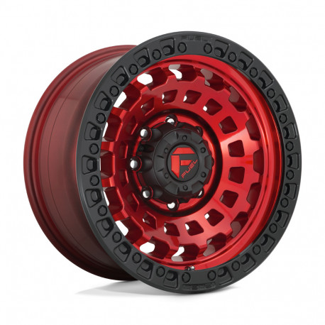 Alufelnik Fuel Fuel D632 ZEPHYR felni 17x9 8x165.1 125.1 ET-12, piros | race-shop.hu