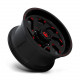 Alufelnik Fuel Fuel D638 VORTEX felni 20x10 8x180 124.2 ET-18, FénIgen fekete | race-shop.hu