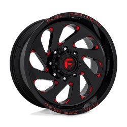 Fuel D638 VORTEX felni 22x12 8x165.1 125.1 ET-44, FénIgen fekete
