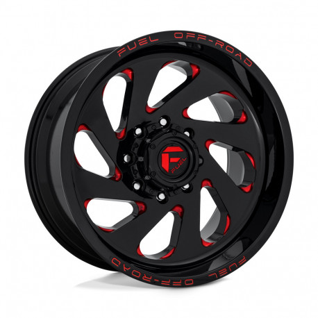 Alufelnik Fuel Fuel D638 VORTEX felni 22x12 6x139.7 106.1 ET-45, FénIgen fekete | race-shop.hu