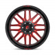 Alufelnik Fuel Fuel D663 IGNITE felni 20x10 8x170 125.1 ET-18, FénIgen fekete | race-shop.hu