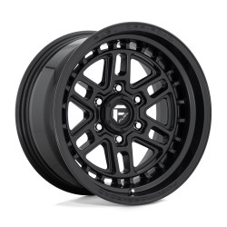 Fuel D667 NITRO felni 17x9 6x139.7 106.1 ET-12, Matt fekete