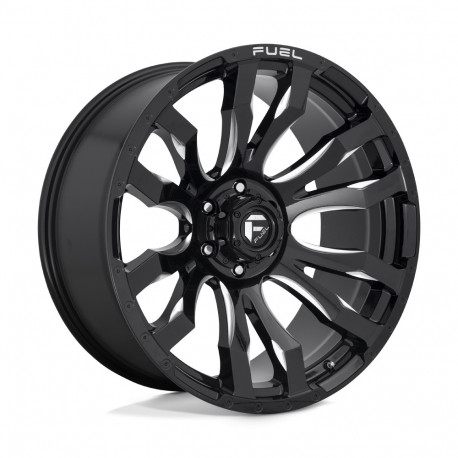 Alufelnik Fuel Fuel D673 BLITZ felni 18x9 6x139.7 106.1 ET-12, FénIgen fekete | race-shop.hu