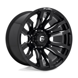 Fuel D673 BLITZ felni 22x12 8x165.1 125.1 ET-44, FénIgen fekete