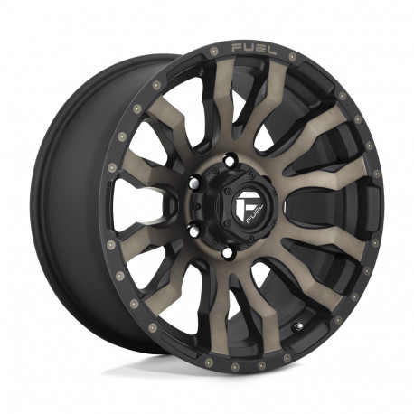 Alufelnik Fuel Fuel D674 BLITZ felni 17x9 8x170 125.1 ET-12, Matt fekete | race-shop.hu
