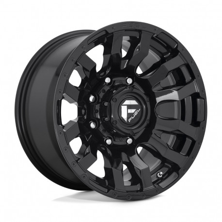 Alufelnik Fuel Fuel D675 BLITZ felni 22x10 8x165.1 125.1 ET-18, FénIgen fekete | race-shop.hu