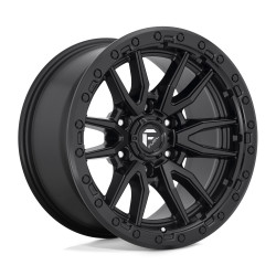 Fuel D679 REBEL felni 17x9 6x139.7 106.1 ET1, Matt fekete