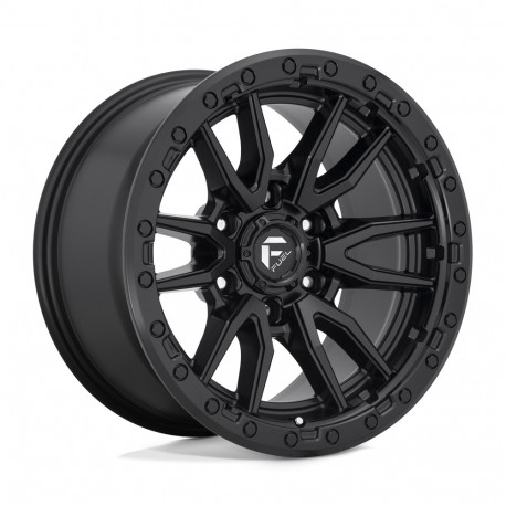 Alufelnik Fuel Fuel D679 REBEL felni 18x9 6x135 87.1 ET-12, Matt fekete | race-shop.hu