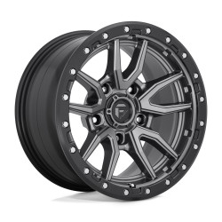 Fuel D680 REBEL felni 17x9 5x127 71.5 ET-12, Matt metal